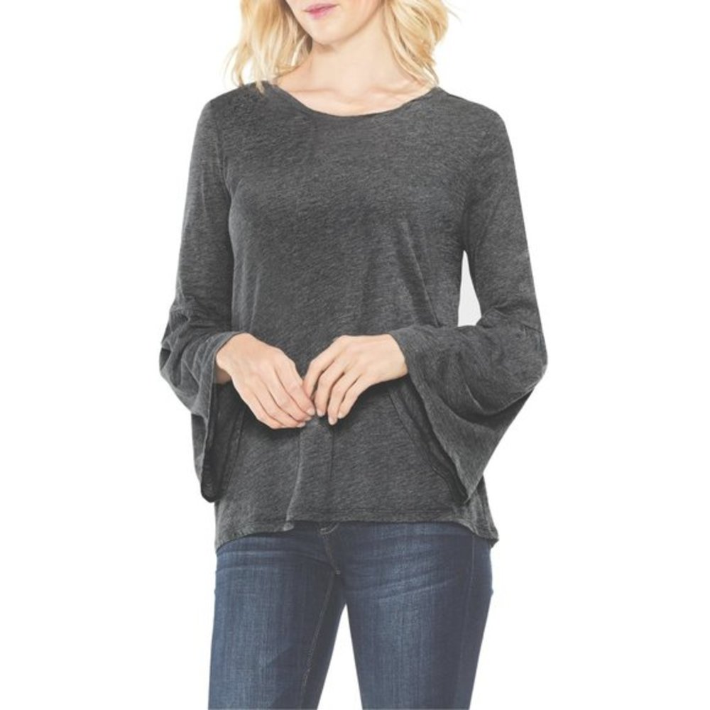NWT Nordstrom Vince Camuto Bell Sleeve Modal Top